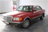 Unreserved 1981 Mercedes Benz 500 SEL Automatic Sedan