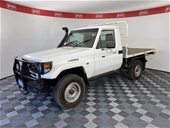 Unreserved 2000 Toyota Landcruiser (4x4) Manual Cab Chassis