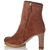 Chloé Women's Brown Suede Ankle Boots 8cm Heel
