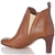 Chloé Women's Tan Leather Ankle Boots 7cm Heel