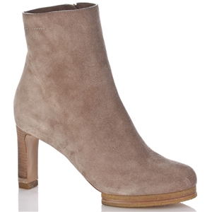 Chloé Women's Taupe Suede Ankle Boots 8c
