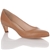 Jil Sander Women's Biscuit Leather Low Court Shoes 5cm Heel