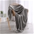 Serene Plush Microfibre Blanket Grey – 130x180cm