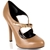 Dolce & Gabbana Women's Beige Leather Court Shoes 11cm Heel