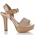 Dolce & Gabbana Women's Beige/Taupe Weave Sandals 12cm Heel