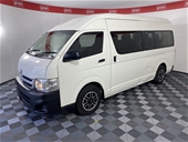 Unreserved 2013 Toyota Hiace Commuter T/Dsl Automatic  Bus