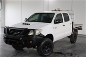 Unreserved 2012 Toyota Hilux Workmate (4x4) KUN26R