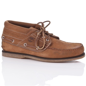 Timberland Men's Brown Leather Cab Boat 