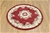 Handtafted Pure Wool Floral Round Rug - Size 122cm x 122cm
