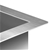 Cefito 870 x 440mm Stainless Steel Sink