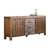 Buffet Sideboard Constructed Solid Acacia Wooden Frame Cabinet w/ Drawers