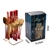 24 Piece Cutlery Set With Stand - Red & Gold