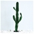 SOGA 2X 120cm Artificial Cactus Tree Fake Plant Simulation 6 Heads
