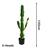 SOGA 4X 120cm Artificial Cactus Tree Fake Plant Simulation 6 Heads