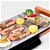 Electric Ceramic BBQ Grill Non-stick Surface Hot Plate Stone