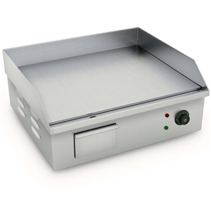 SOGA Electric Stainless Steel Flat Gridd