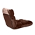 SOGA Floor Recliner Folding Lounge Sofa Folding Chair Cushion Coffee x4