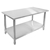 SOGA 2-Tier Commercial Kitchen S/S Prep Work Bench Table 150*70*85cm