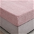 Dreamaker Teddy Fleece Fitted Sheet Set King Bed Pink