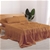 Natural Home 100% European Flax Linen Sheet Set - Rust - Queen Bed