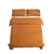 Dreamaker cotton Jersey Quilt Cover Set Super King Bed Rust
