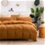 Dreamaker cotton Jersey Quilt Cover Set Super King Bed Rust