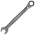 SIDCHROME 1" Geared Combination Spanner With Reversible Wrench & Anvil-Slip
