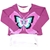 Sweet & Sour Girls Long Sleeve Double Layer Butterfly Print Tee