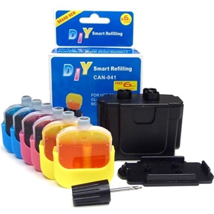 DIY Refill Kit for Canon CL41 CL51 Cartr