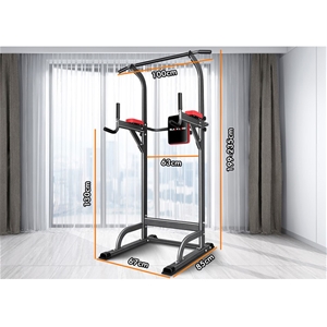 BLACK LORD 4-IN-1 Power Tower Chin Up Ba