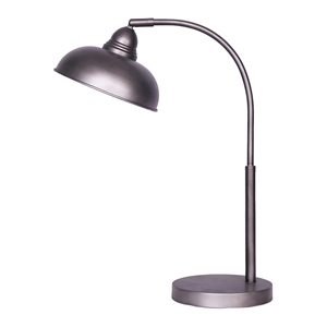 Sarantino Metal Desk Lamp in Dark Grey F