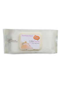 Little Genie Thick Baby Wipes 80Pk Scent