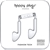 2 x HAPPY PLUGS Earphones, White, Built-In Mic, 3.5mm Headphone Jack, 7711.