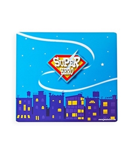 Jazabaloo Superhero Fans Placemats-8Pk
