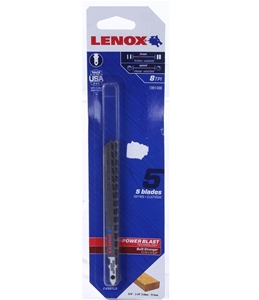 2 x LENOX Pack of 5 Jigsaw Blades, 117mm