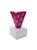 Pink And Purple Popcorn Cones With Stands