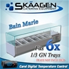 Unused Cold Bain Marie 6 x 1/3 GN Trays Not Included - VRX-1400