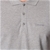 Calvin Klein Collection Men's Light Grey Classic Pique Polo Shirt