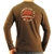 Timberland Men's Brown Logo Jersey Top