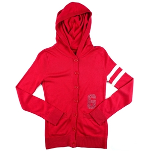 Guess Girls Hooded Sweater With Bling