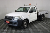 2012 Toyota Hilux 4X2 WORKMATE TGN16R Manual Cab Chassis