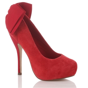 Carvela Red Jade Suede Shoes 14.5cm Heel