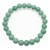 8mm Natural Round Malaysia 'Jade' Quartz Gemstones Stretch Beaded Bracelet.