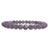 6mm Natural Grade B Lavender Jade Gemstones Stretch Beaded Bracelet