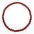 Men's Red Malaysia Jade Protection Stretch Beaded Bracelet