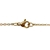 Letter 'V' Gold Plated Stainless Steel Necklace with 20 Inch Chain