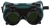 4 x MSA Flashmaker Flip-up Welding Goggles, Shade 5. Buyers Note - Discount