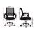 Artiss Office Chair Gaming Chair Computer Mesh Executive Mid Back Black