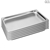 SOGA 6X Gastronorm GN Pan Full Size 1/1 GN Pan 2cm Deep SS Tray