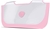 BABY DAM Bathwater Barrier, White/ Pink, 65cm x 28cm x 9cm , For Babies and
